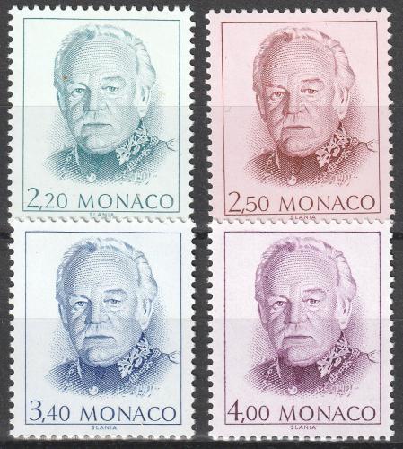 Poštové známky Monako 1991 Kníže Rainier III. Mi# 2020-23 Kat 5.50€