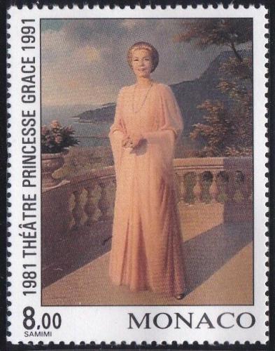 Poštová známka Monako 1991 Knìžna Gracia Patricia, Reza Samini Mi# 2027