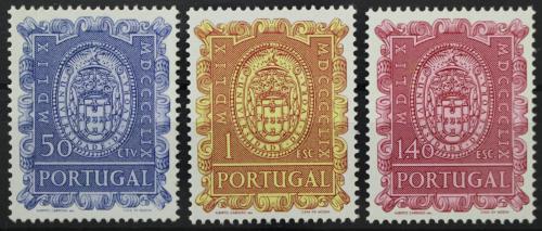 Poštové známky Portugalsko 1960 Univerzita Evora, 400. výroèie Mi# 887-89 Kat 3.50€