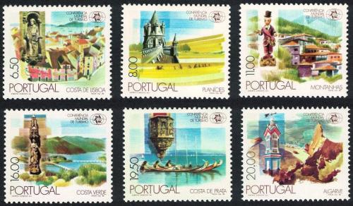 Poštové známky Portugalsko 1980 Turistické zaujímavosti Mi# 1498-1503 Kat 8€