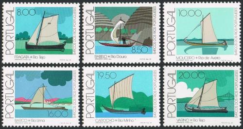 Poštové známky Portugalsko 1981 Plachetnice Mi# 1516-21