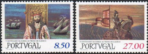 Poštové známky Portugalsko 1981 Krá¾ Jan II. Portugalský Mi# 1537-38