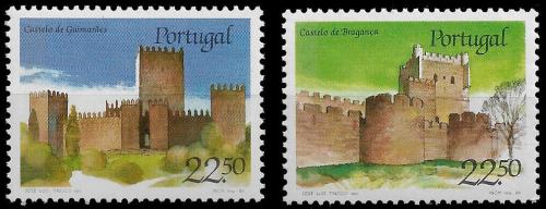 Poštové známky Portugalsko 1986 Hrady Mi# 1688-89