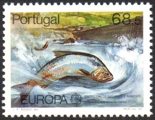 Poštová známka Portugalsko 1986 Európa CEPT, ochrana pøírody Mi# 1690