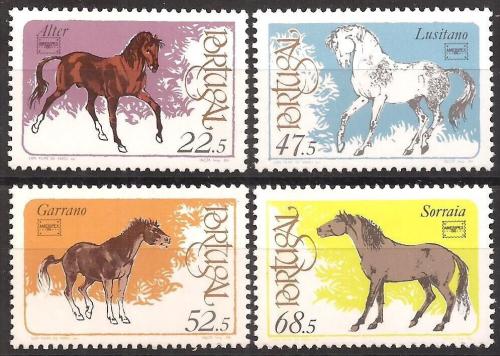 Poštové známky Portugalsko 1986 Kone Mi# 1691-94 Kat 10€