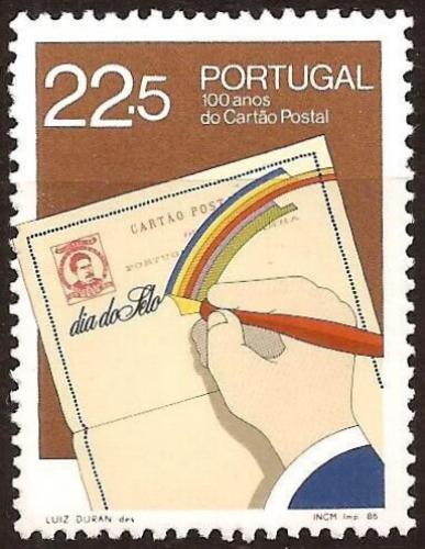 Poštová známka Portugalsko 1986 Den známek Mi# 1701