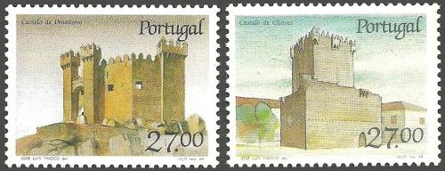 Poštovní známky Portugalsko 1988 Hrady Mi# 1757-58