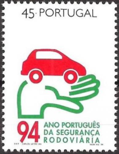 Poštová známka Portugalsko 1994 Bezpeènos� silnièního provozu Mi# 2031
