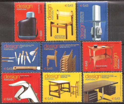 Poštové známky Portugalsko 2003 Portugalský design Mi# 2738-46 