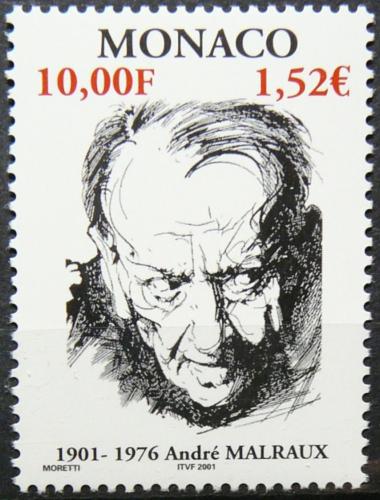 Poštová známka Monako 2001 André Malraux, spisovatel Mi# 2553