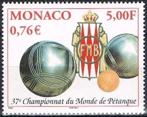 Poštová známka Monako 2001 MS v petanque Mi# 2558