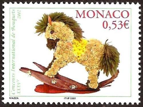 Poštová známka Monako 2002 Starý houpací kùò Mi# 2572