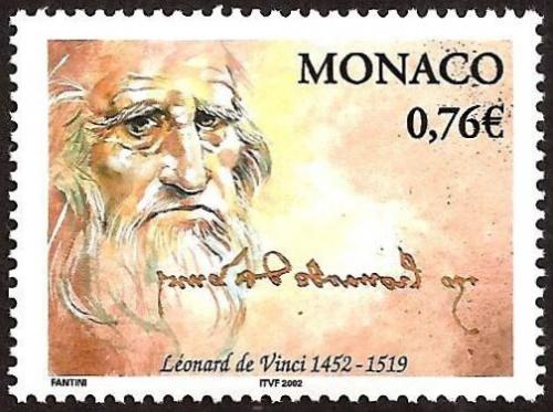Poštová známka Monako 2002 Leonardo da Vinci Mi# 2595