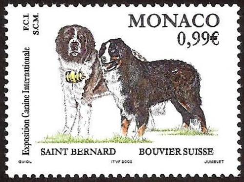 Poštová známka Monako 2002 Psy Mi# 2596