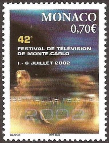 Poštová známka Monako 2002 Mezinárodní filmový festival Monte Carlo Mi# 2604