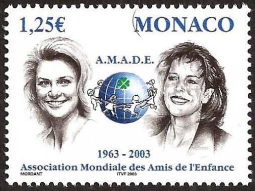 Poštová známka Monako 2002 Knìžna Gracia Patricia a princezna Caroline Mi# 2633