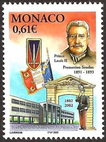 Poštová známka Monako 2002 Kníže Louis II. Mi# 2635