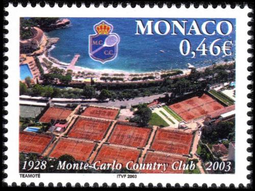 Poštová známka Monako 2003 Tenisový klub Monte Carlo, 75. výroèie Mi# 2644