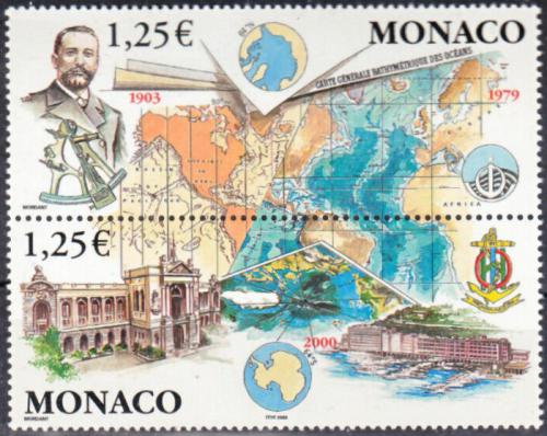 Poštové známky Monako 2003 Oceánografické múzeum Mi# 2645-46