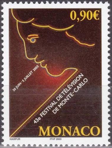 Poštová známka Monako 2003 Mezinárodní filmový festival Monte Carlo Mi# 2650