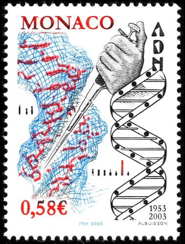 Poštová známka Monako 2003 Zprovoznìní DNS, 50. výroèie Mi# 2659