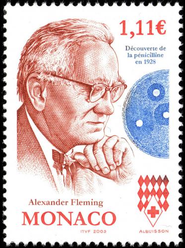 Poštová známka Monako 2003 Alexander Fleming Mi# 2662