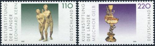 Poštové známky Nemecko 2000 Kulturní dìdictví Mi# 2107-08