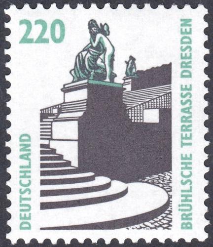Potov znmka Nemecko 1997 Brhlova terasa Mi# 1936 A - zvi obrzok