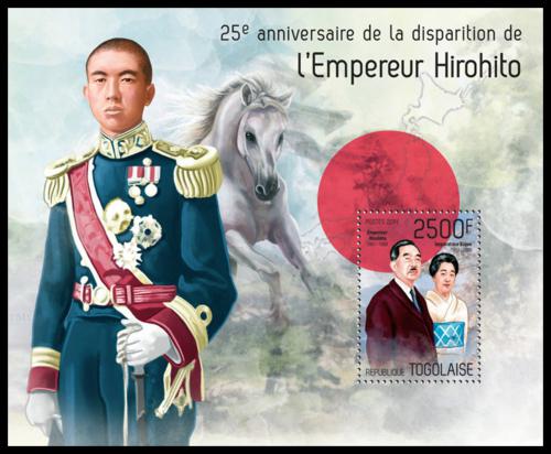 Poštová známka Togo 2014 Cisár Hirohito Mi# Block 974 Kat 10€