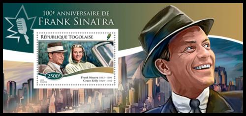 Potov znmka Togo 2015 Frank Sinatra Mi# Block 1135 Kat 10
