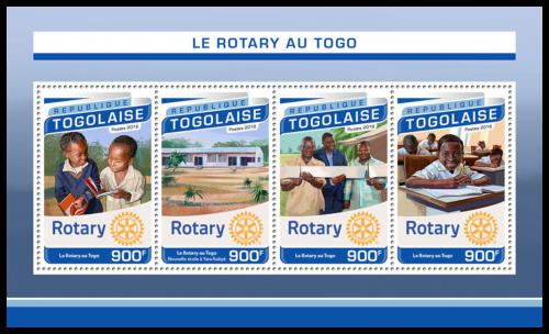Poštové známky Togo 2016 Rotary Intarnational Mi# 7764-67 Kat 14€