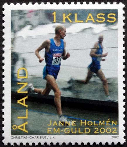 Poštová známka Alandy 2002 Janne Holmén Mi# 213