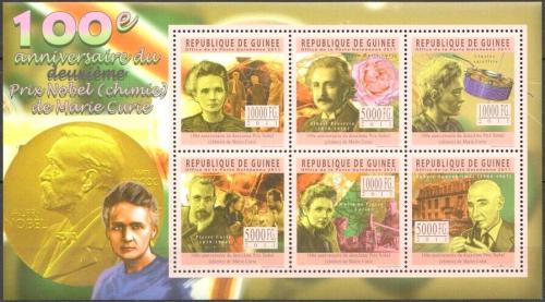 Poštové známky Guinea 2011 Marie Curie Mi# 8453-58 Kat 18€