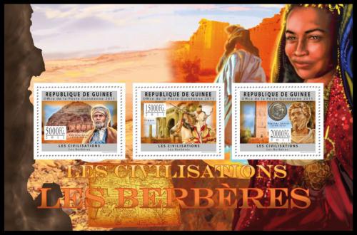 Poštové známky Guinea 2011 Berbeøi Mi# 8951-53 Kat 16€