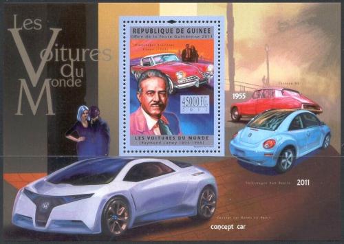 Poštová známka Guinea 2011 Automobily svìta Mi# Block 2043 Kat 18€