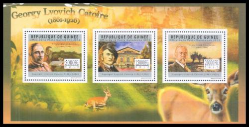 Poštové známky Guinea 2012 Georges Catoire, skladatel Mi# 9107-09 Kat 16€