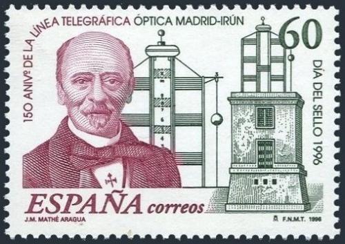 Poštová známka Španielsko 1996 José María Mathé Aragua Mi# 3261