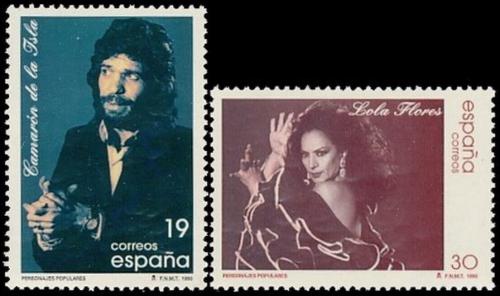 Poštové známky Španielsko 1996 Osobnosti Mi# 3289-90