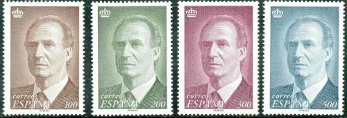Poštové známky Španielsko 1996 Krá¾ Juan Carlos I. TOP SET Mi# 3306-09 Kat 42€