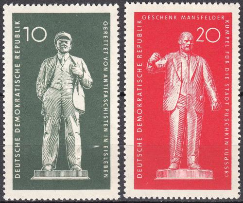 Poštové známky DDR 1960 Pamätníky Mi# 772-73