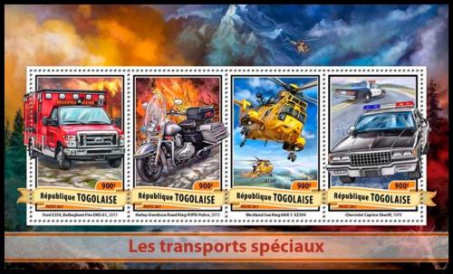 Poštové známky Togo 2017 Záchranári Mi# 8024-27 Kat 14€