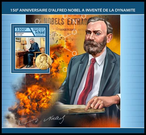 Poštová známka Èad 2017 Vynález dynamitu, 150. výroèie Mi# Block 729 Kat 13€