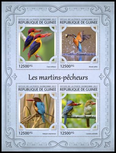 Poštové známky Guinea 2017 Ledòáèci Mi# 12206-09 Kat 20€