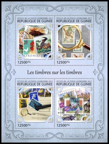 Poštové známky Guinea 2017 Fauna na známkách Mi# 12271-74 Kat 20€