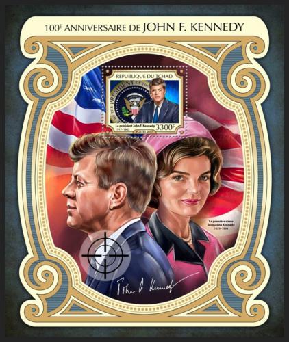 Poštová známka Èad 2017 Prezident John F. Kennedy Mi# Block 703 Kat 13€