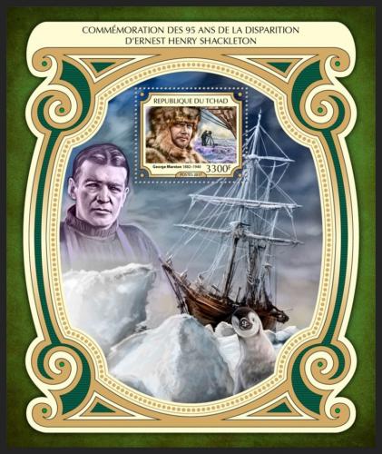 Poštová známka Èad 2017 Ernest Shackleton Mi# Block 704 Kat 13€