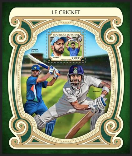 Poštová známka Èad 2017 Kriket Mi# Block 715 Kat 13€
