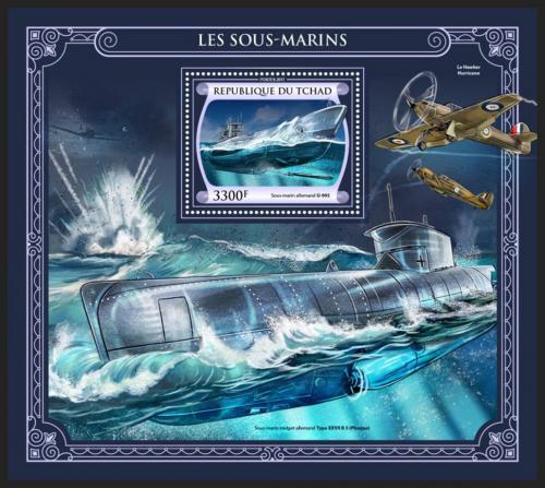 Poštová známka Èad 2017 Ponorky Mi# Block 752 Kat 13€