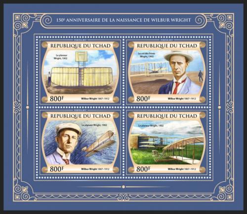 Poštové známky Èad 2017 Wilbur Wright Mi# 3281-84 Kat 13€