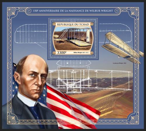 Poštová známka Èad 2017 Wilbur Wright Mi# Block 757 Kat 13€